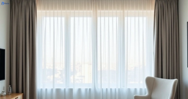 Freshly steam cleaned curtains in glenfield-nsw QLD